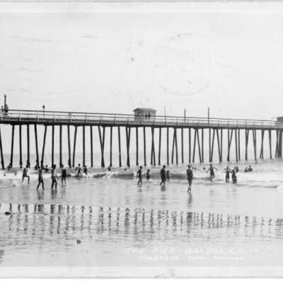 Balboa Pier Postcard