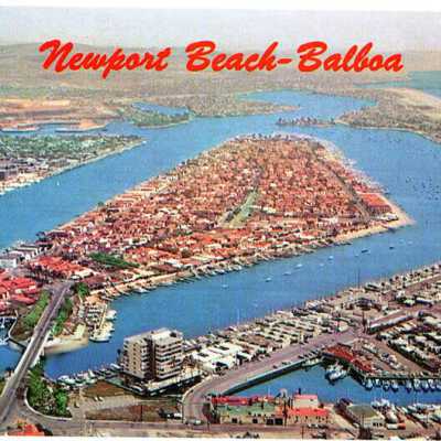 Newport Harbor-Balboa Island Newport Beach, California