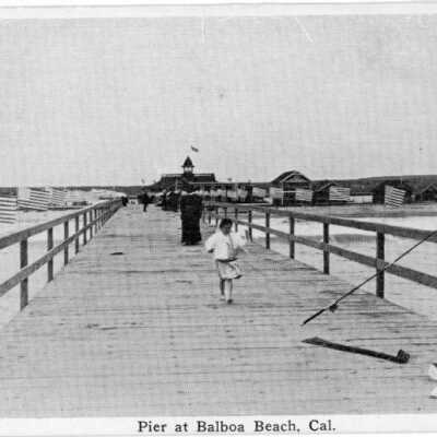 Pier at Balboa Beach, Cal.