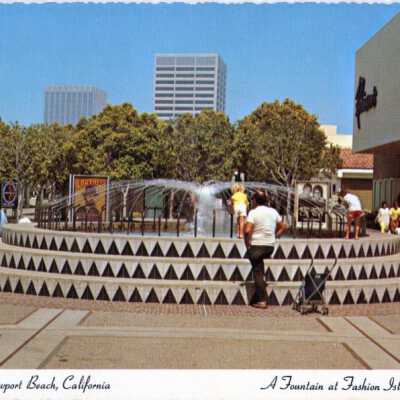 A Fountain at Fashion Island