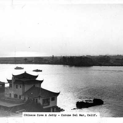 Chinese Cove & Jetty- Corona del Mar, Calif.