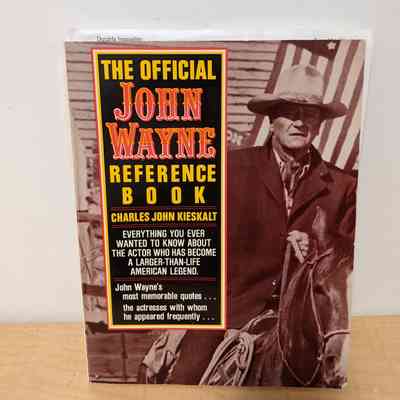 The Official John Wayne Reference Book Copy 2