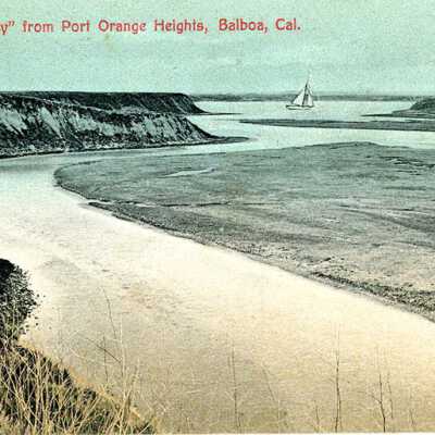 "The Inner Bay" from Port Orange Heights, Balboa, Cal.