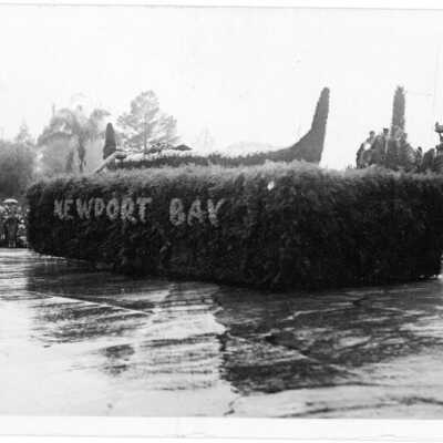 Newport Bay Rose Parade Float Postcard