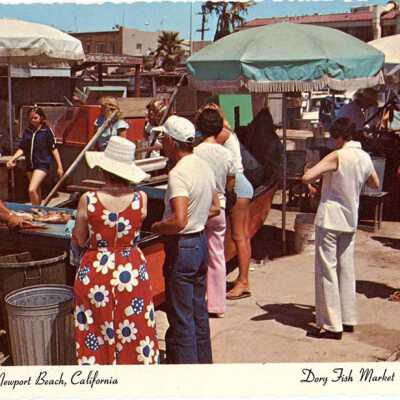 Newport Beach, California Dory Fish Market