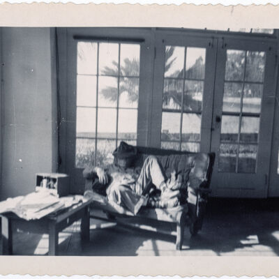 Lounging in the Collins Castle