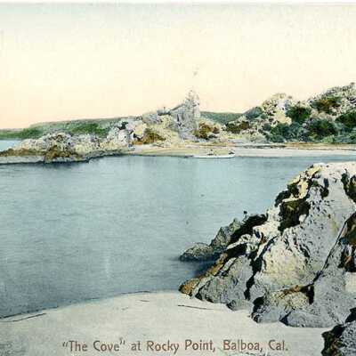 "The Cove" at Rocky Point, Balboa, Cal.