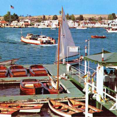 Balboa and Balboa island, California