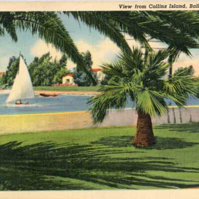 View from Collins Island, Balboa, California