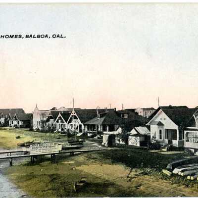 Midwinter Bathing Scene, Balboa Cal.