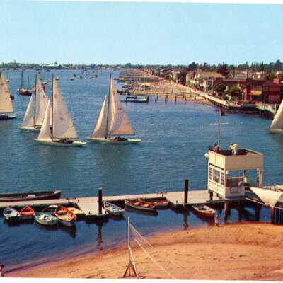 Balboa Island - Newport Harbor, California