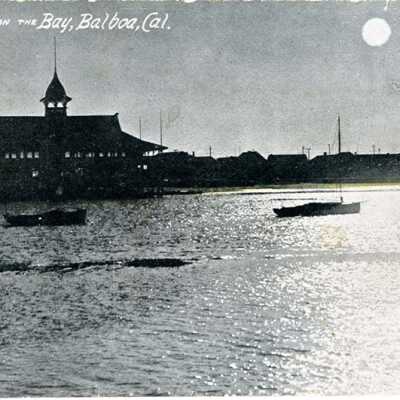 Moonlight on the Bay, Balboa, Cal.