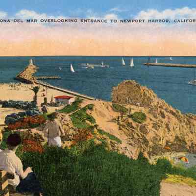 Corona Del Mar Overlooking Entrance to Newport Harbor, California 47