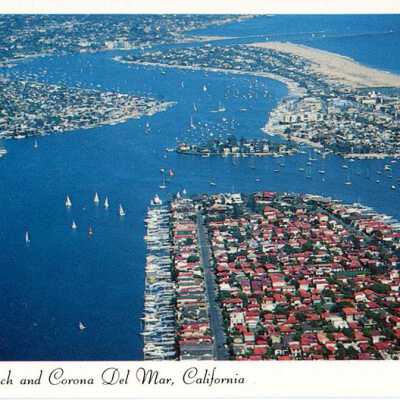 Newport Beach and Corona del Mar. California