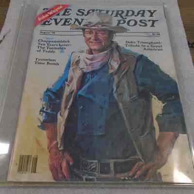 The Saturday Evening Post: Beginning John Wayne Series