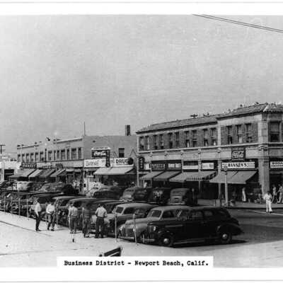 Business District- Newport Beach, Calif.