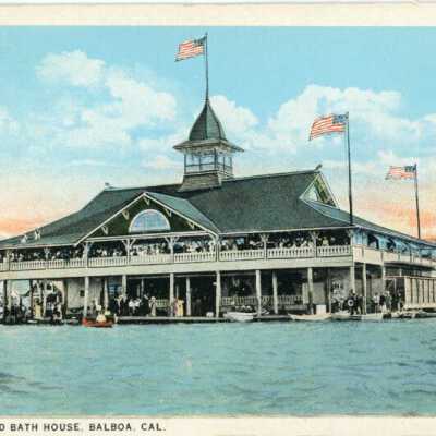 Pavilion and Bath House, Balboa, Cal.