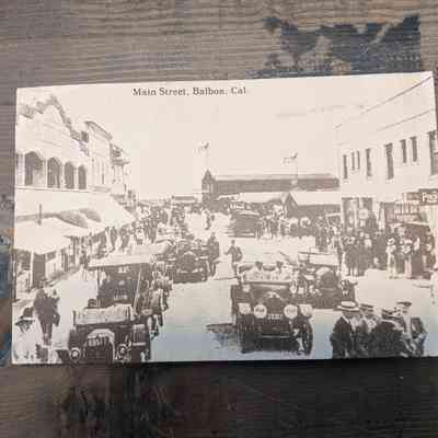 Main Street Balboa Postcard