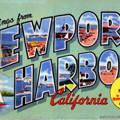Greetings from newport Harbor, California.