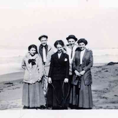 A Group At the Beach, 1911