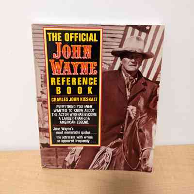 The Official John Wayne Reference Book