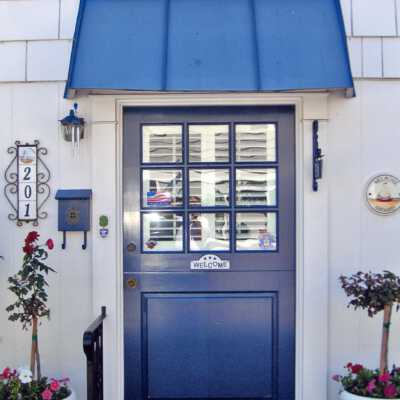 201 Abalone Avenue - Door