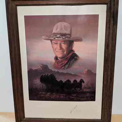 John Wayne Print