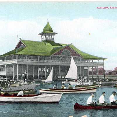 Pavilion, Balboa Beach, California