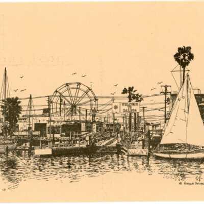 Balboa Ferry landing and the old "Fun Zone"