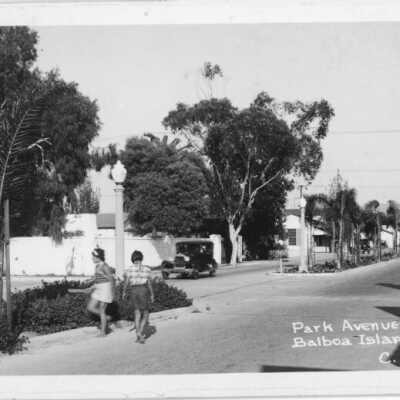 Park Avenue, Balboa Island, C.