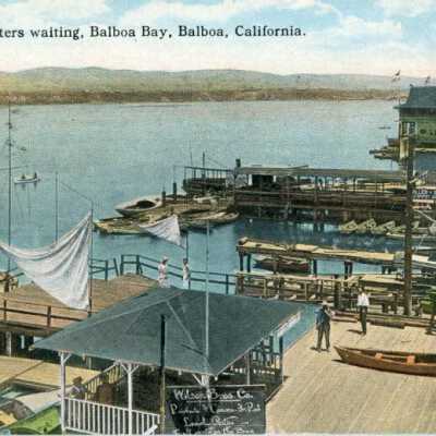 Smooth Waters waiting, Balboa Bay, Balboa, California.