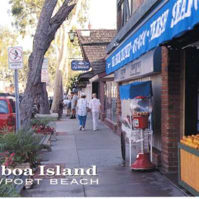Balboa Island Newport Beach California
