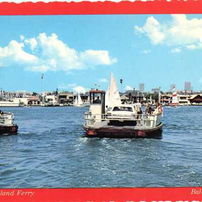 Balboa Island Ferry, Balboa, California