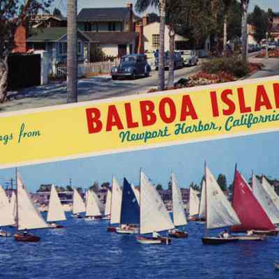 Balboa Island Postcard 2