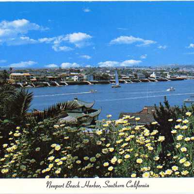 Newport Beach Harbor, Southern California