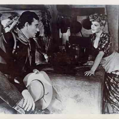 Photograph of John Wayne in Stagecoach