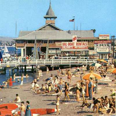 Balboa California Newport Harbor