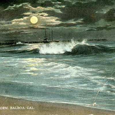 After the Storm, Balboa. Cal