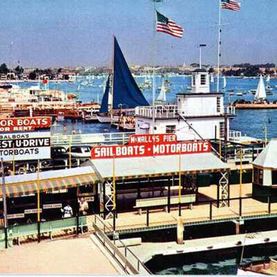 Fun Zone Docks Postcard
