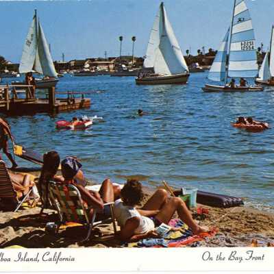 Balboa Island, California - On the Bay Front