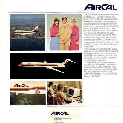 Page 2 of Air Cal Pamphlet