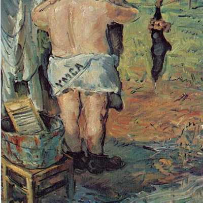 Hobo Joe Advertising Card, Laundry Day