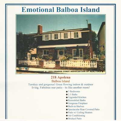 Real Estate flyer for 218 Apolena Avenue