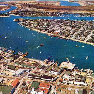 Newport Beach and Balboa Island, California