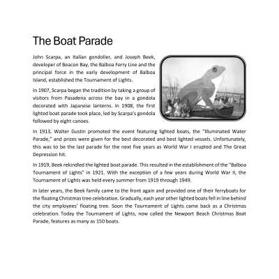 The Boat Parade