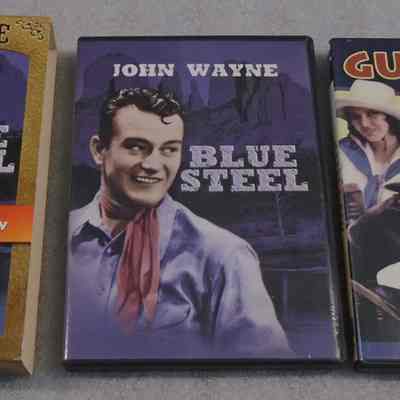 DVD sleeve and DVDs: DVDs: Blue Steel and Gun Law