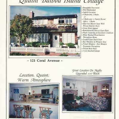 121 Coral Avenue Archive