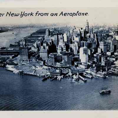 Lower New York from an Aeroplane