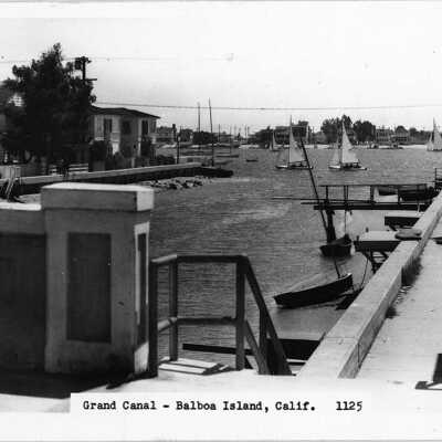 Grand Canal- Balboa Island, Calif.