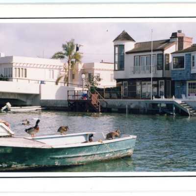 Grand Canal Notecard by Maja Brown